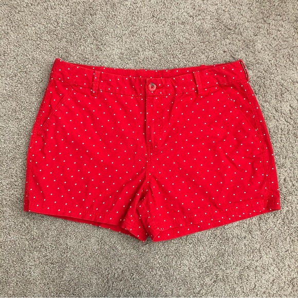 Columbia Pants - Columbia PFG Red Polka Dot Shorts